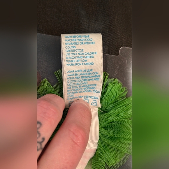 Nursery Rhyme First Christmas Headband Booties Set Infant 0-6 Months Holiday NEW - Picture 5 of 5